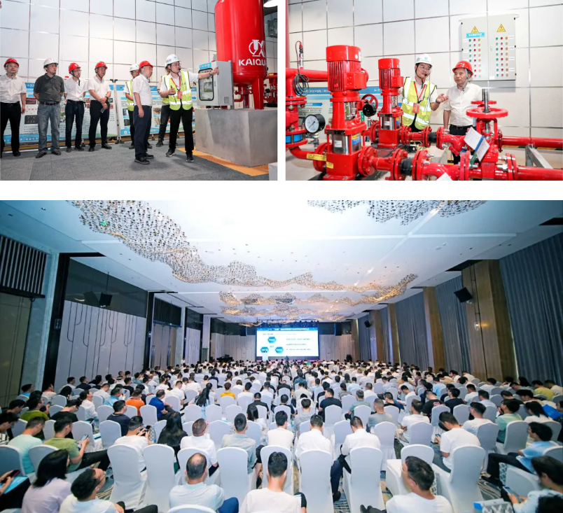 凯泉的物联网消防供水机组
